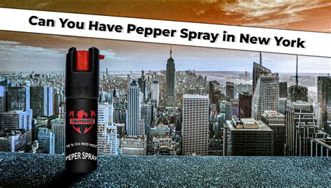 Can You Have Pepper Spray in New York? And Why Do Squirrels Always Look So Busy?